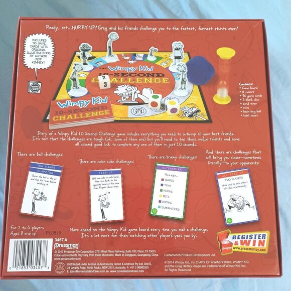 Diary of a Wimpy Kid 10 second challenge - Picture 2 of 5